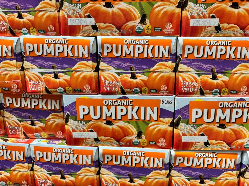 Costco organic pumpkin